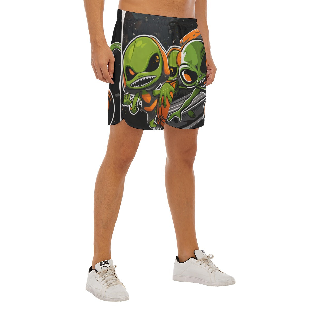 Training Shorts, Performance Workout Shorts, Alien Hoops Training Shorts