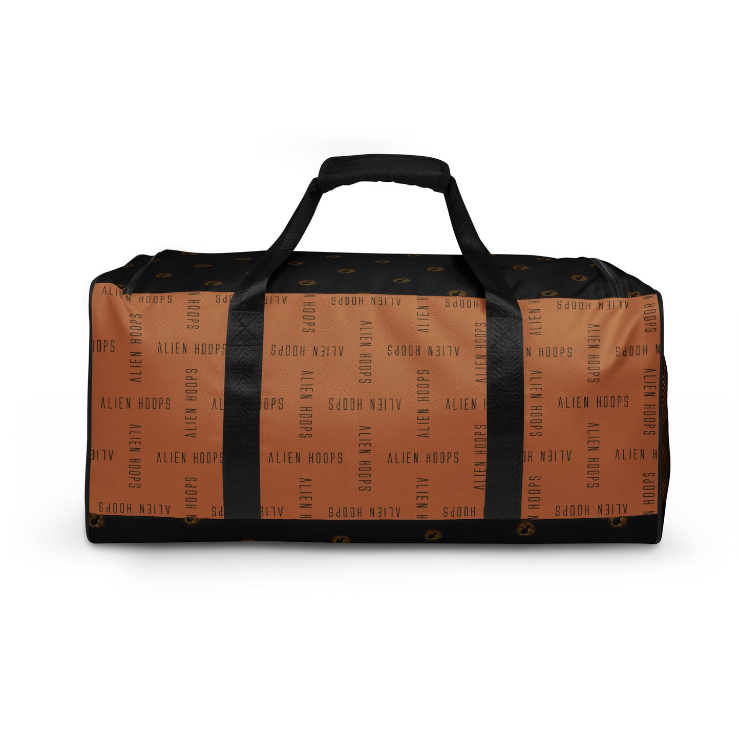 alien hoops elite gym bag, basketball bag, sports tote, gym bag, sports duffel bag, basketball equipment bag, rear