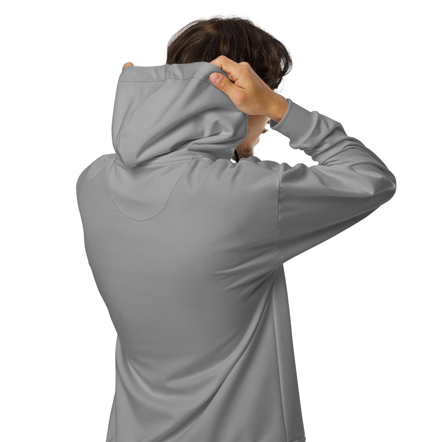 Alien Tech Apparel, basketball jogging suit, jogger set, Zip Hoodie, Hoodie, model 6