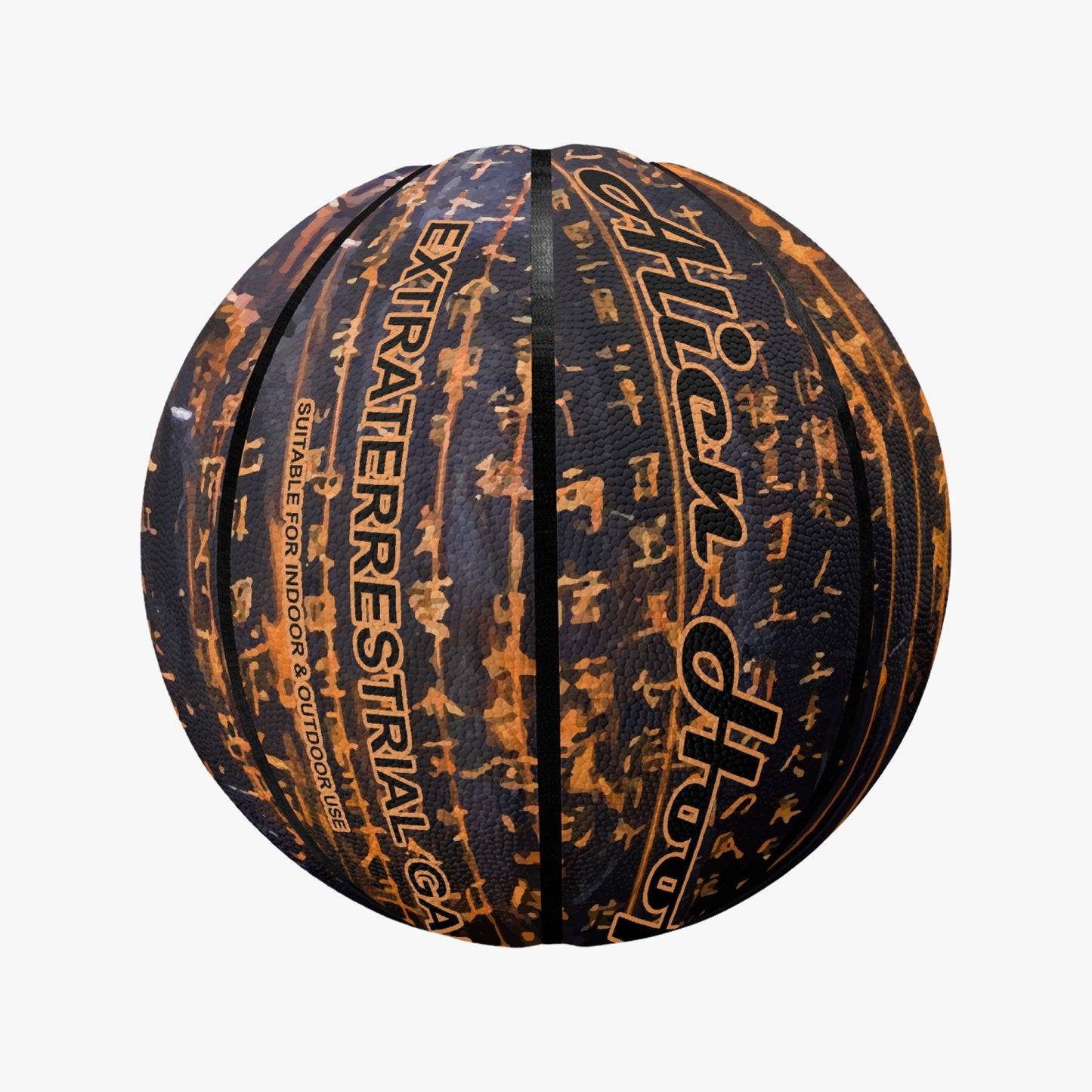 Basketball, Synthetic Leather Basketball, Alien Hoops Basketball