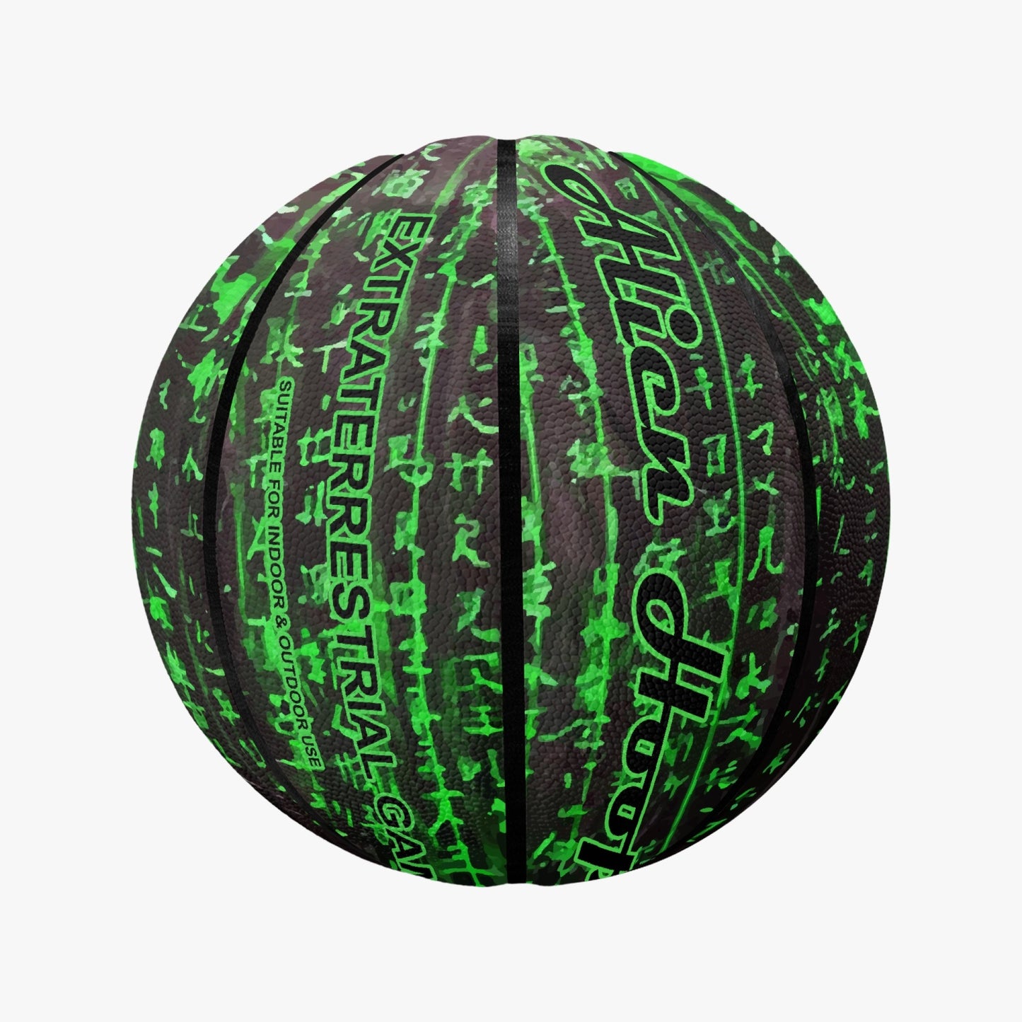 Basketball, Synthetic Leather Basketball, Alien Hoops Basketball