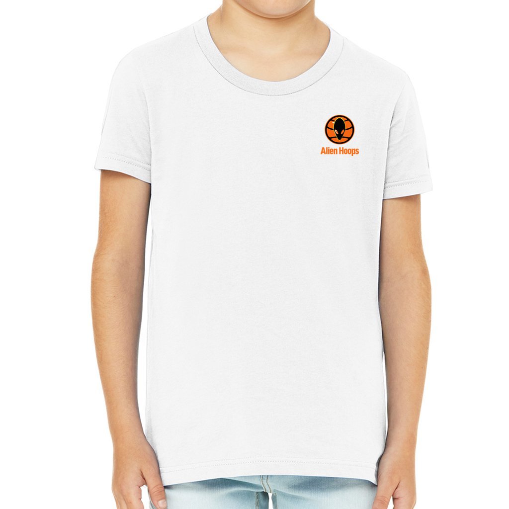 Youth Alien Hoops T-Shirt, 100% cotton, midweight fabric