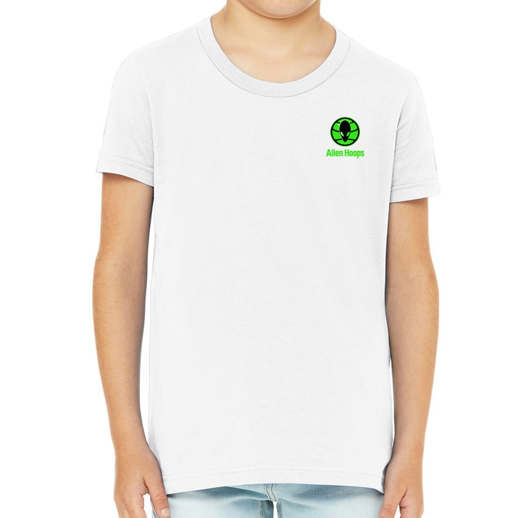 Youth Alien Hoops T-Shirt, 100% cotton, midweight fabric