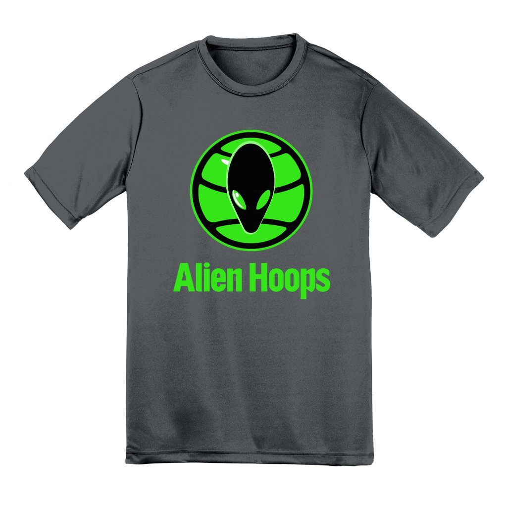 Youth Alien Hoops Elite T-Shirt, comfortable fit, set-in sleeves design