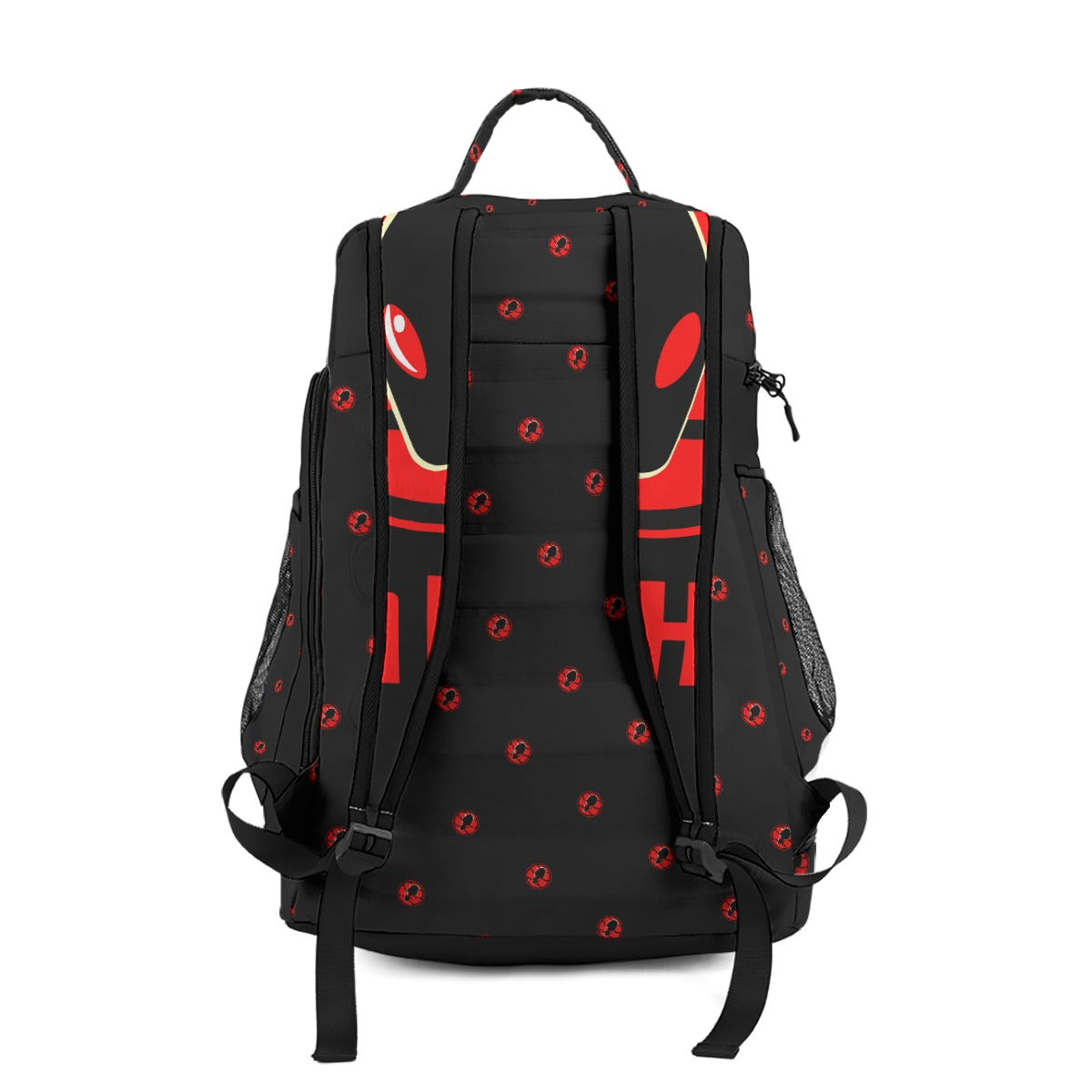 Sports Backpack, Large Capacity Travel Bag, Alien Hoops Sports Gear