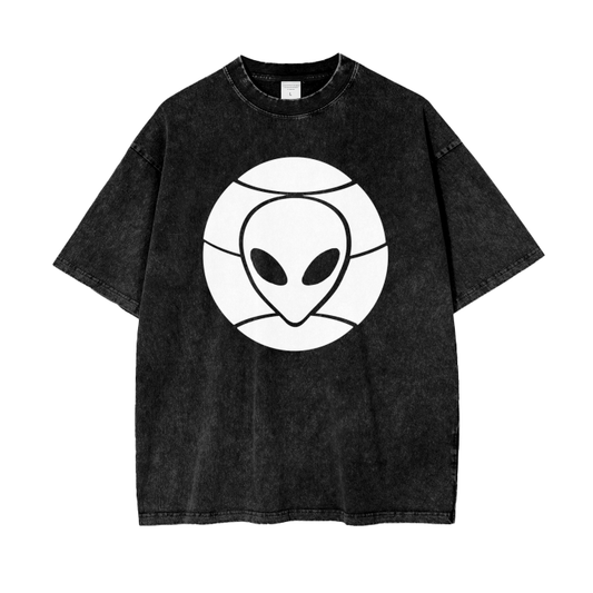 alien hoops,Alien Hoops T-shirt, Supernatural, basketball t-shirt, loose fit tshirt, unisex tshirt, supernatural tshirt, front