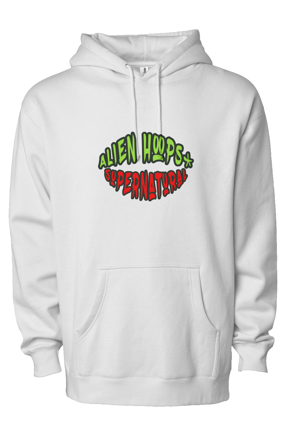 alien hoops hoodie, alien hoops supernatural hoodie, Alien Hoops Supernatural, Supernatural, supernatural hoodie, hoodie, heavy duty hoodie, invasion, front