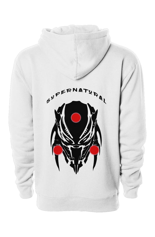 alien hoops hoodie, alien hoops supernatural hoodie, Alien Hoops Supernatural, Supernatural, supernatural hoodie, hoodie, heavy duty hoodie, hunter, predator, back