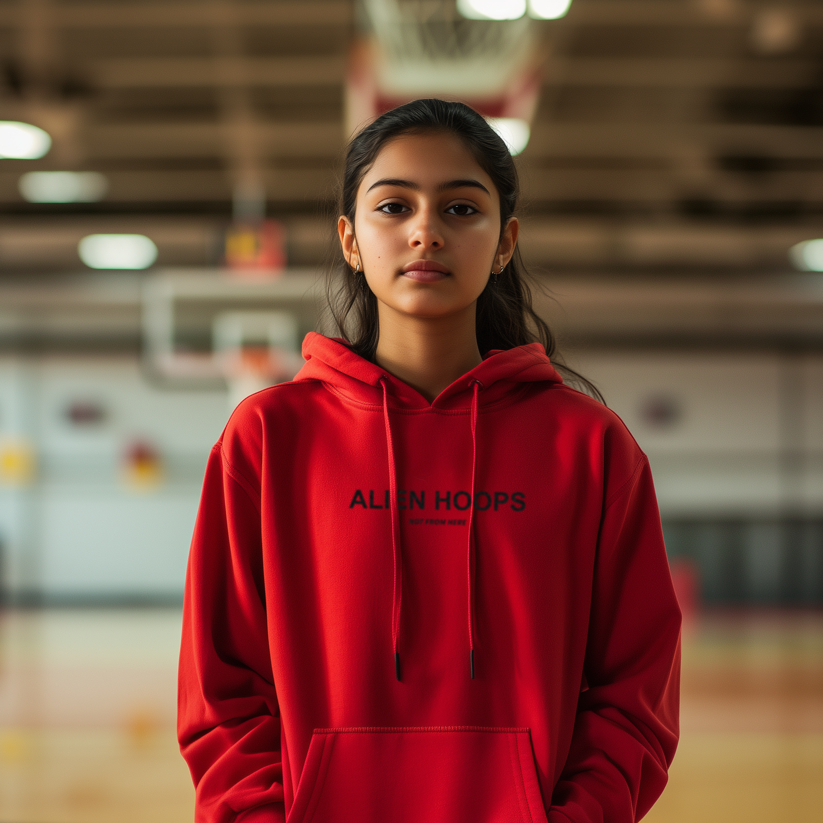 alien hoodie, alien hoops hoodie, Alien Hoops Pull Over Hoodie, basketball hoodie,heavyweight hoodie, mens hoodie, unisex hoodie, warm hoodie, womens hoodie, girl model