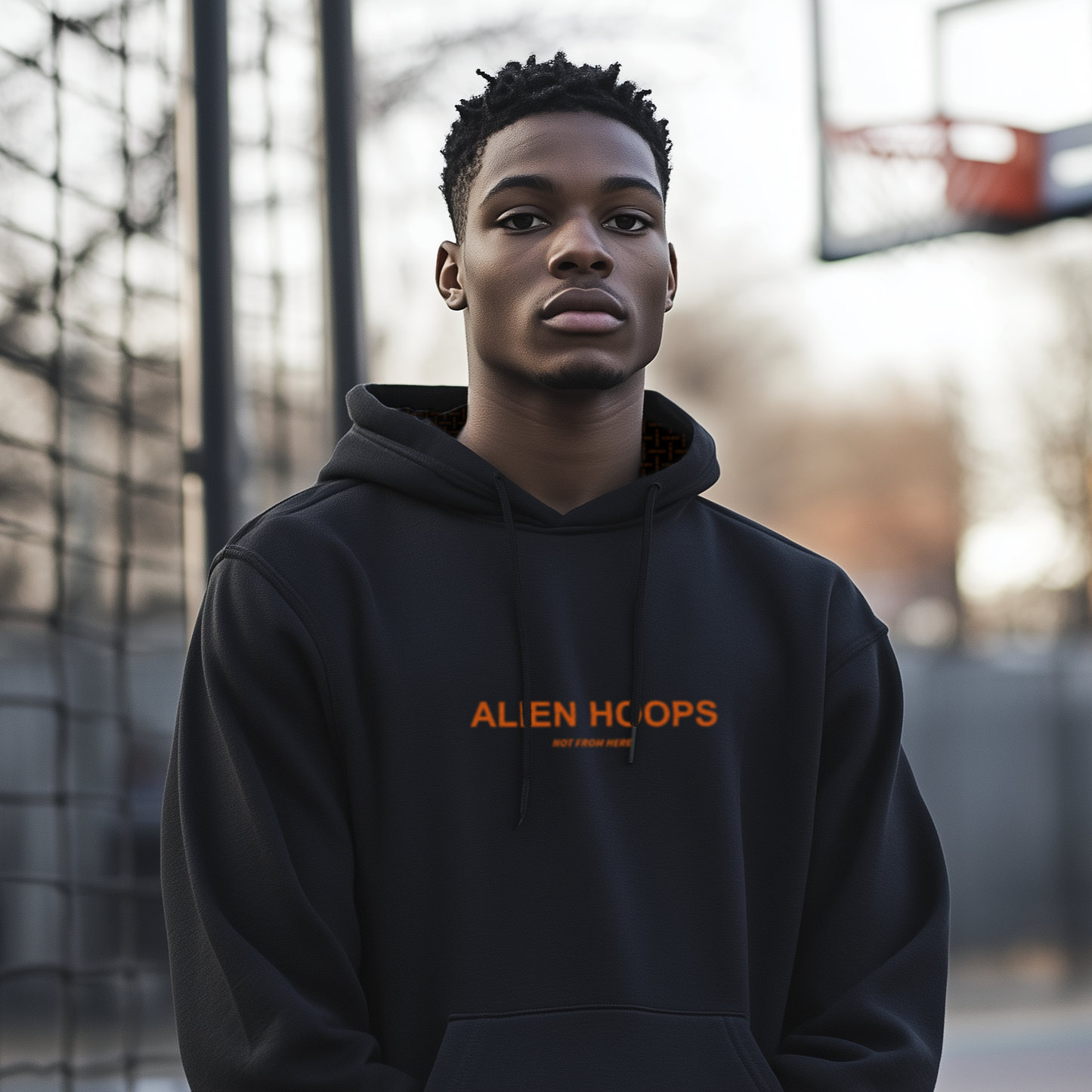 alien hoodie,alien hoops hoodie, Alien Hoops Pull Over Hoodie, basketball hoodie, heavyweight hoodie, mens hoodie, unisex hoodie, warm hoodie, womens hoodie, boy model