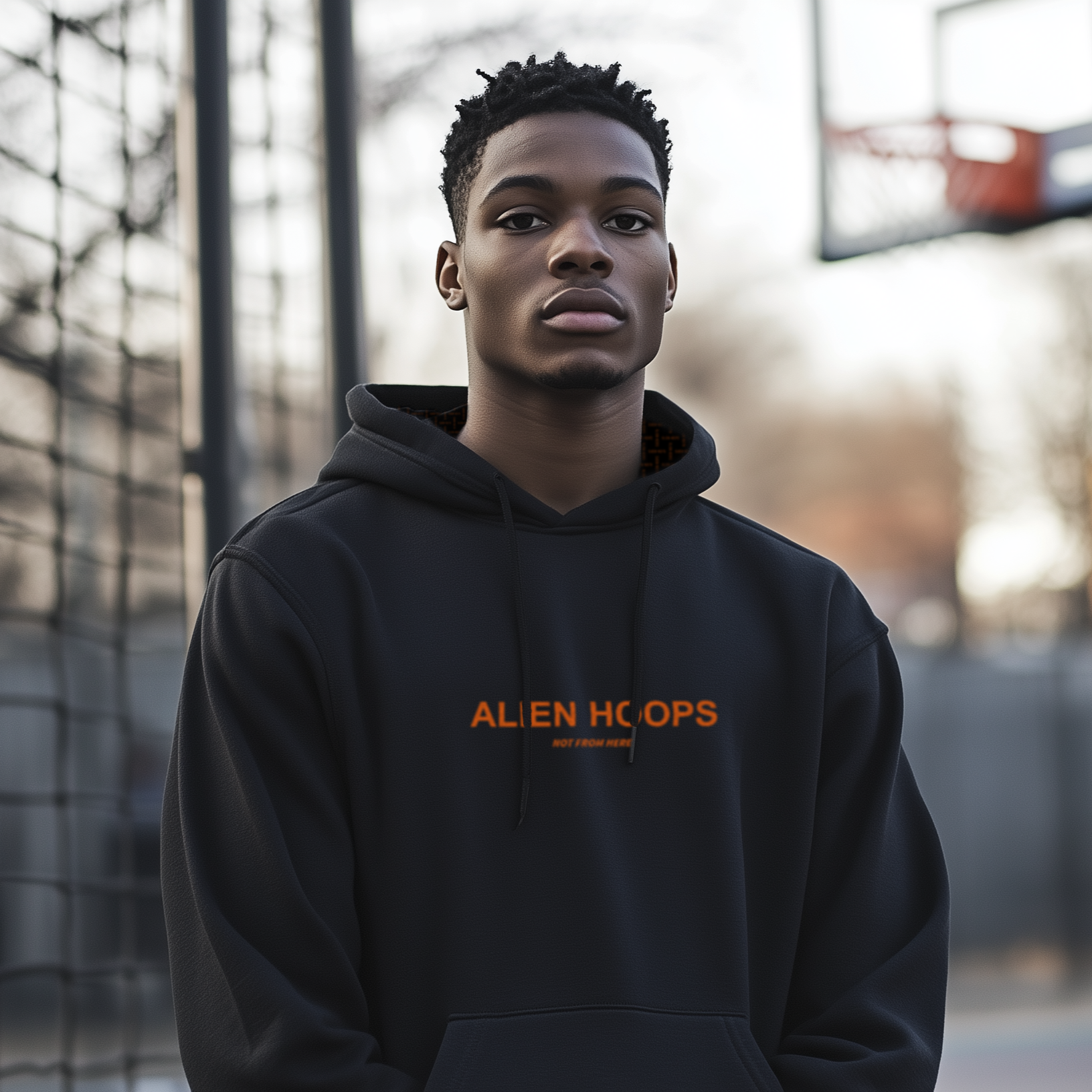 alien hoodie,alien hoops hoodie, Alien Hoops Pull Over Hoodie, basketball hoodie, heavyweight hoodie, mens hoodie, unisex hoodie, warm hoodie, womens hoodie, boy model