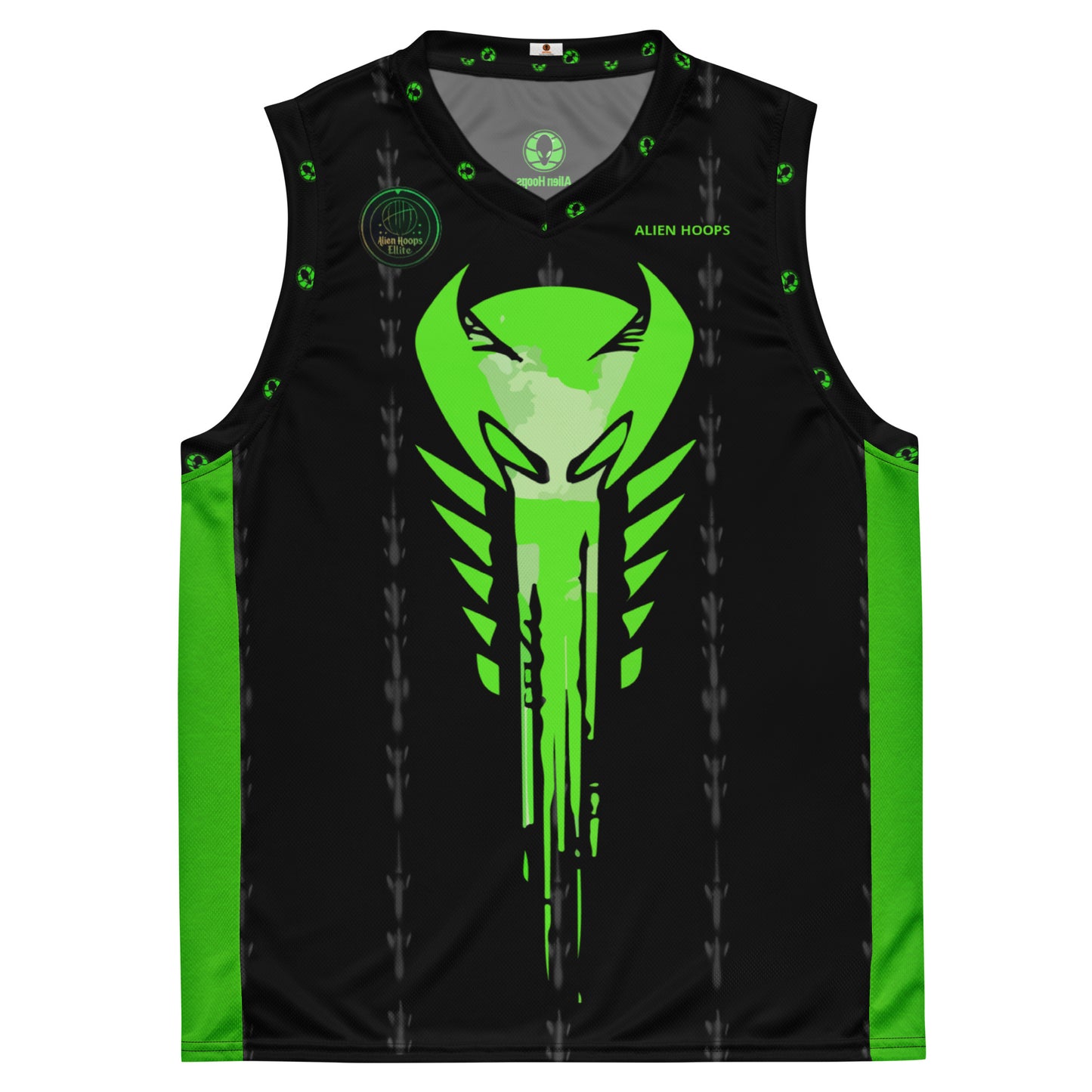 Basketball Jersey, Recycled Polyester Jersey, Alien Hoops Sportswear