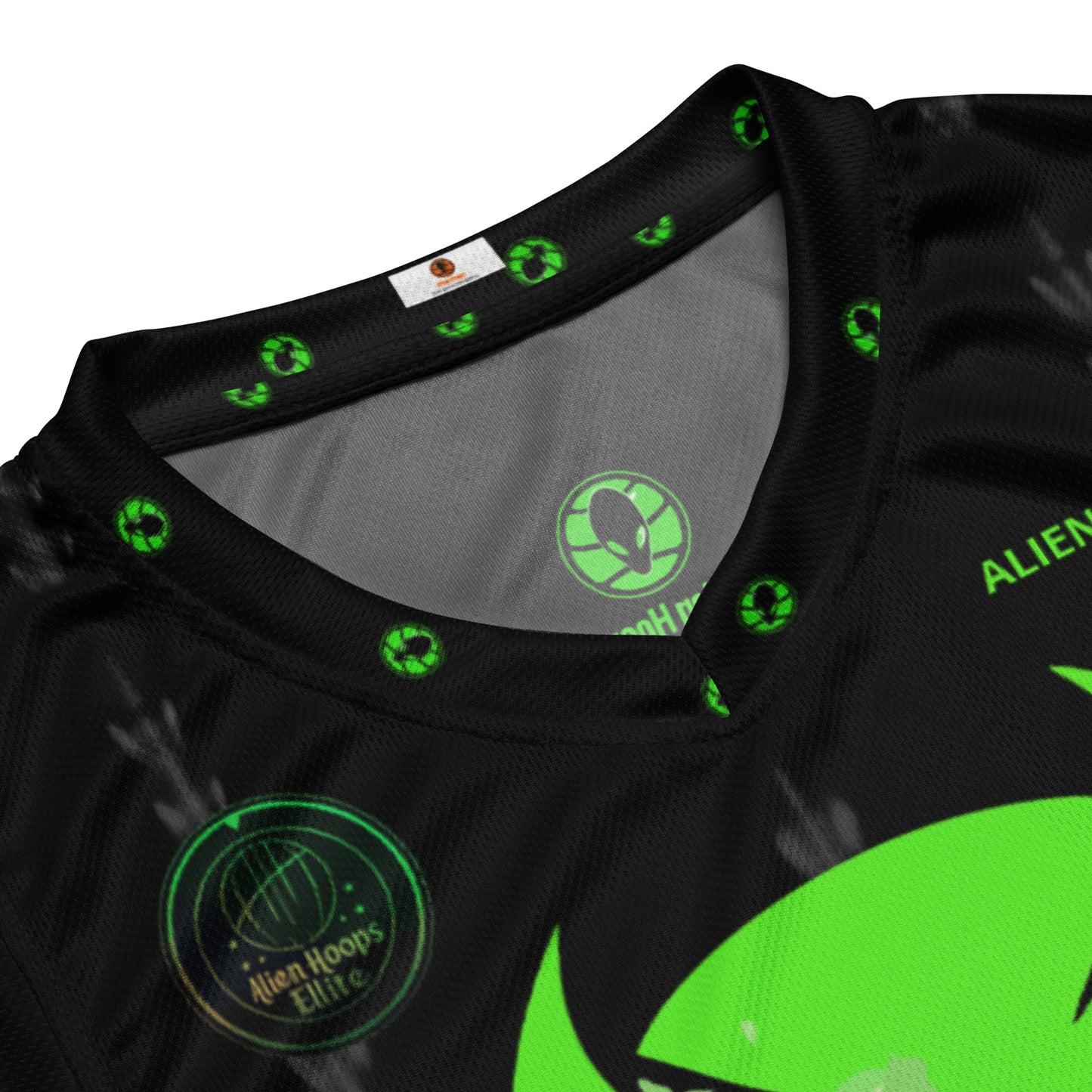 Basketball Jersey, alien-inspired basketball jersey