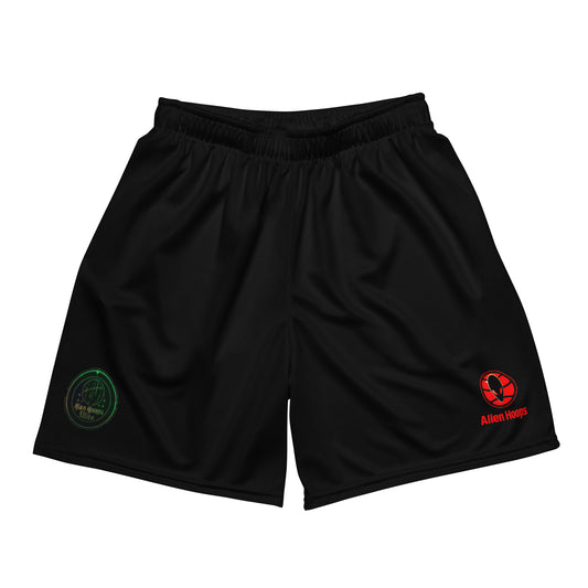 Basketball Shorts, Performance Athletic Shorts, Alien Hoops Mesh Shorts