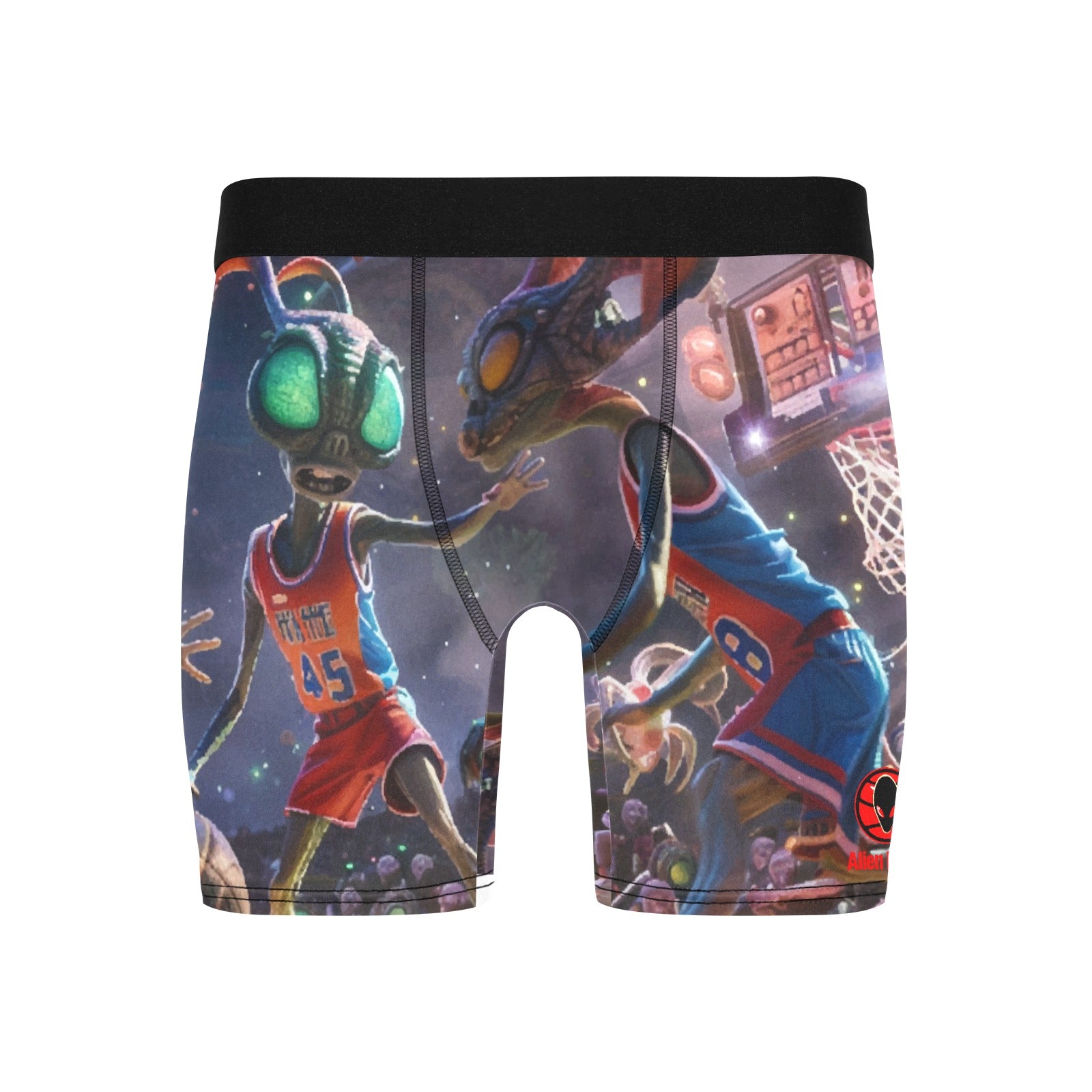 Men's Boxer Briefs - Alien Hoops Boxer Briefs