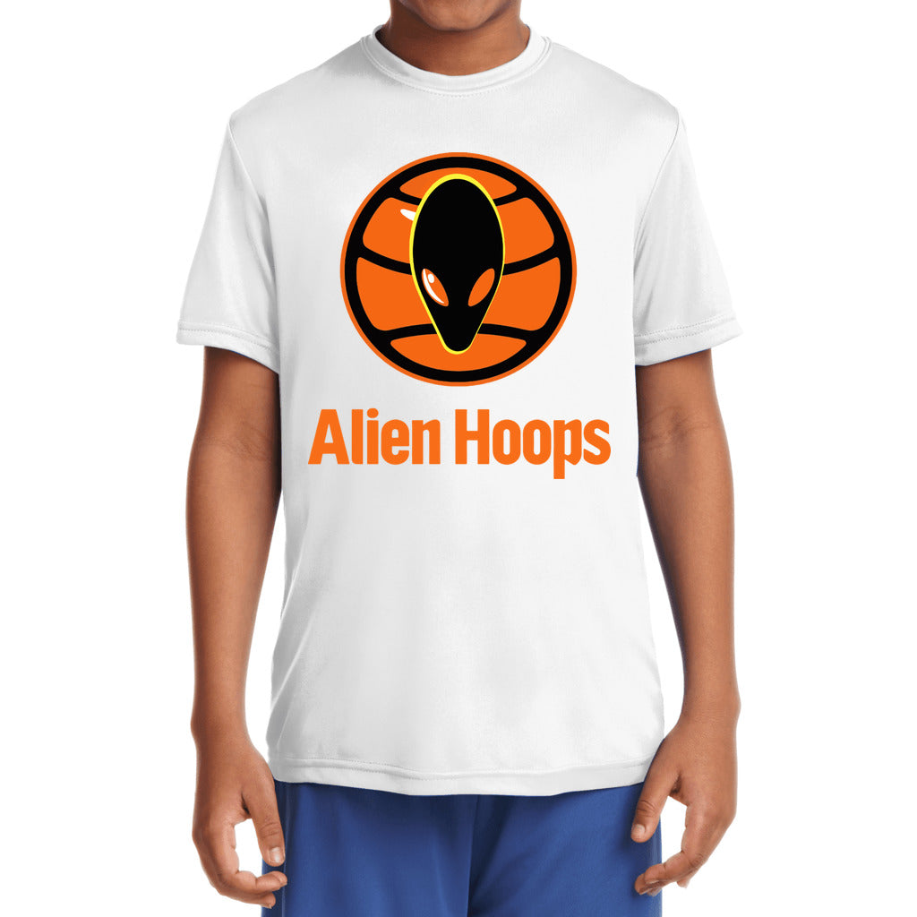 Youth Alien Hoops Elite T-Shirt, lightweight performance shirt, moisture management