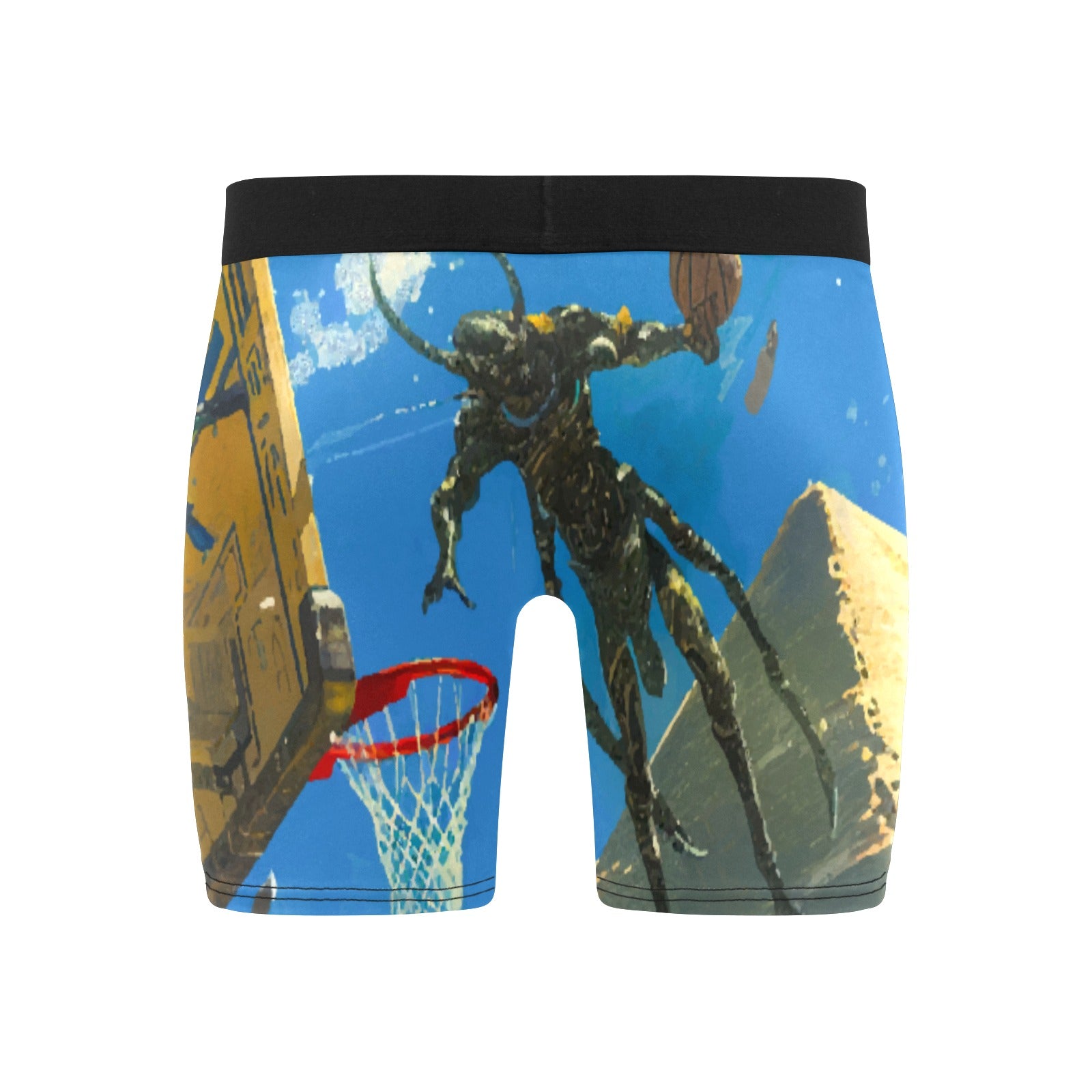 Men's Boxer Briefs - Alien Hoops Boxer Briefs