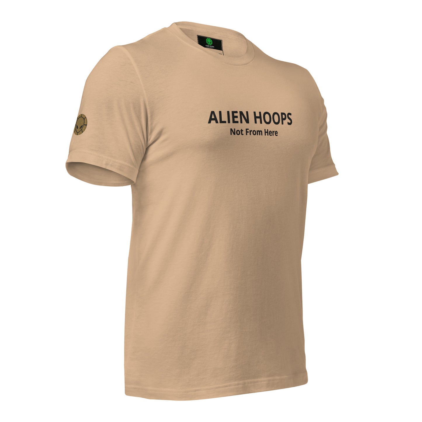 alien hoops not from here t-shirt, alien hoops, soft style t-shirt, basketball t-shirt, not from here t-shirt, alien hoops tees, right