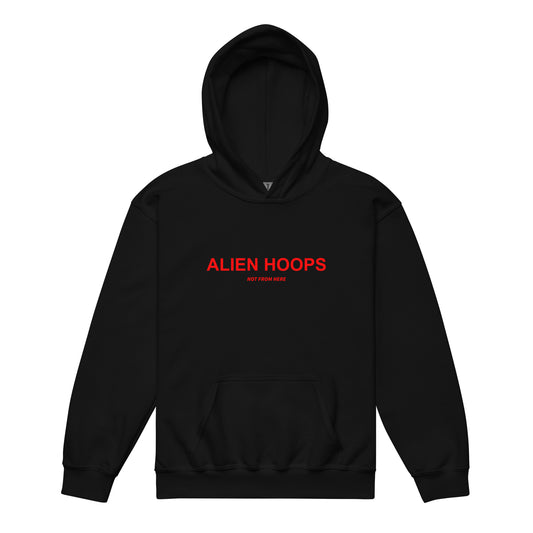 alien hoodie, alien hoops elite youth hoodie, basketball hoodie, kids hoodie, kids sweater, sports hoodie, youth hoodie